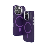 CaseSun-Magnetic Silicone Lens-Stand Case for iPhone 16 Pro Max