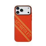 CASESUN Red Serpent Kevlar textured Slim MagSafe Case for iPhone 17 Series