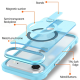 CaseSun-360° Kickstand Magnetic Shockproof Matte Case For iPhone 17 Pro Max