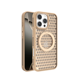 CaseSun-Semi-Transparent Heat-Dissipating Magnetic Case For iPhone 16 Pro Max