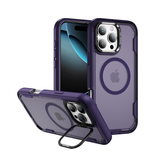 CaseSun-Magnetic Matte Finish 2-in-1 Shockproof Case For iPhone 17 Series