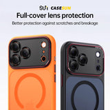 CASESUN-Large-Window Frosted Magnetic Case For iPhone 17 Series