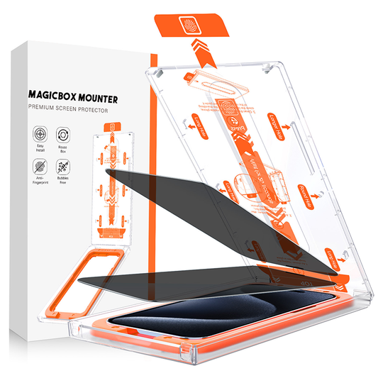 CASESUN-Privacy Screen Protector for iPhone 17 Pro Max