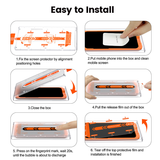 CASESUN-Privacy Screen Protector for iPhone 17 Series