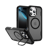 CaseSun-Magnetic Matte Finish 2-in-1 Shockproof Case For iPhone 17 Series