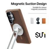 CaseSun-AirFlow Armor Case with MagSafe Stand for Samsung S25/24/23 Series