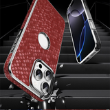 Premium Dragon-Scale Leather Case for iPhone 16 Pro Max