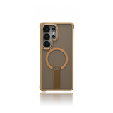 CaseSun-360° Magnetic Matte Kickstand Case for Samsung S25 Ultra