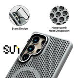 CaseSun-AirFlow Armor Case with MagSafe Stand for Samsung S25/24/23 Series