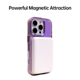CaseSun-Colorful Magnetic Phone Case With Lanyard For iPhone 17 Pro Max