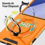 CaseSun-Armor Military-Grade Magnetic Ring Case for Samsung Z Flip7 / Fold7