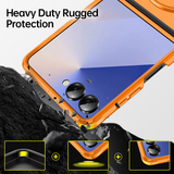 CaseSun-Armor Military-Grade Magnetic Ring Case for Samsung Z Flip7 / Fold7