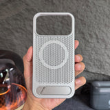 CaseSun-Flying Wing Stand Honeycomb Cooling Case For iPhone 17 Pro Max