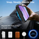 CaseSun-Matte Magnetic Armor Kickstand Case For iPhone 17 Pro Max