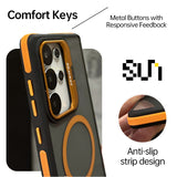 CaseSun-Magnetic Camera Ring Stand Case for Samsung S25/S24/S23 Series