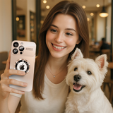 CaseSun-Large Window AG Frosted Magnetic Protective Case For iPhone 16 Pro Max