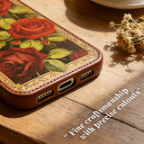 CASESUN Vintage Rose Art Case For iPhone 17/16/15 Series