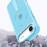 CaseSun-360° Kickstand Magnetic Shockproof Matte Case For iPhone 17 Pro Max