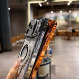 CASESUN Dual-Layer Invisible Frame Glitter-Plated Case For iPhone 17 Series