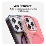 CaseSun-Colorful Magnetic Phone Case With Lanyard For iPhone 17 Pro Max