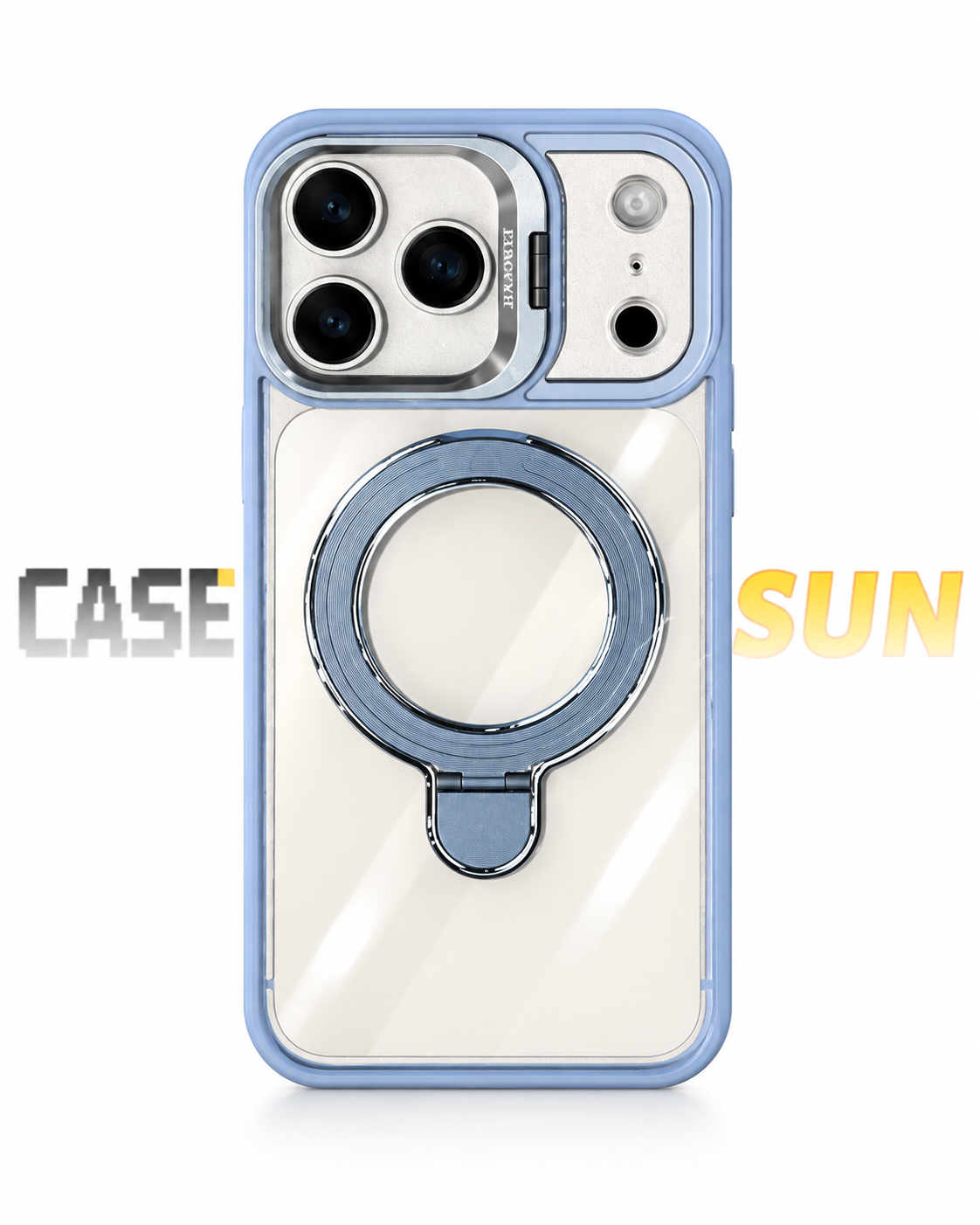 CASESUN clear magnetic case lifestyle detail