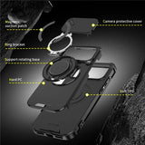 TitanGuard Premium Armor Kickstand Case For iPhone 17 Pro Max