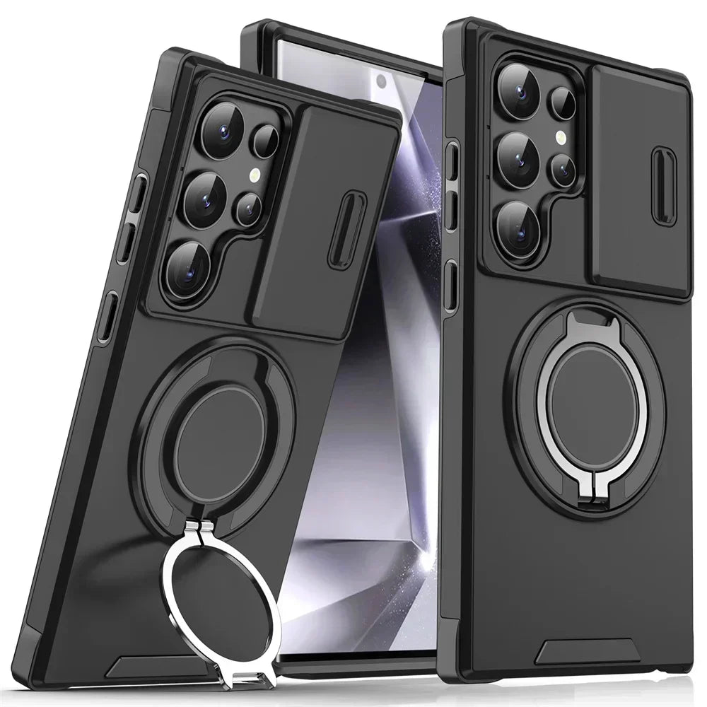 Premium Armor Kickstand Case for Samsung S25 Ultra| CASESUN®