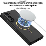 CASESUN Galaxy Z Fold 7 Magnetic Slim Case with Built-in Screen Film