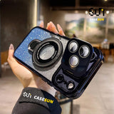 CASESUN Dual-Layer Invisible Frame Glitter-Plated Case For iPhone 17 Series