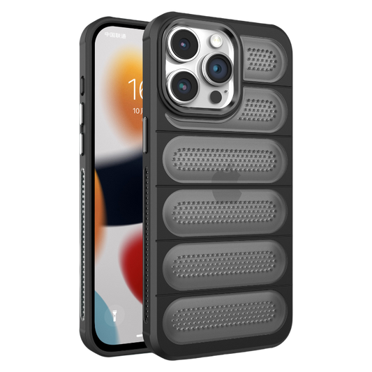 CaseSun-Ice Silk Armor Heat Dissipation Magnetic Case For iPhone 16 Pro Max