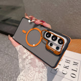 CaseSun-Magnetic Camera Ring Stand Case for Samsung S26/S25/S24 Series