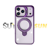 CaseSun-Magnetic Dual Stand Clear Case For iPhone 17/16/15/14 Series