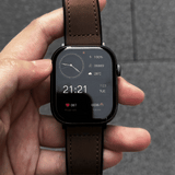 CASESUN Genuine Leather Ultra Magnetic Band For iwatch Series 11/10/9/8