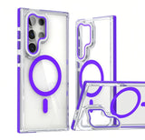 CrystalShield Magnetic Bracket Case for Samsung S25 Ultra