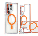 CrystalShield Magnetic Bracket Case for Samsung S25 Ultra