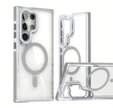 CrystalShield Magnetic Bracket Case for Samsung S25 Ultra