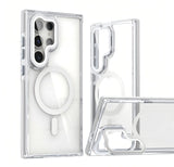 CrystalShield Magnetic Bracket Case for Samsung S25 Ultra