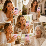 CASESUN 2-in-1 Anti-Drop Phone Case with Lens Stand for iPhone Series