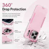 CASESUN 2-in-1 Anti-Drop Phone Case with Lens Stand for iPhone Series
