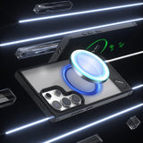 Flying Wing Fold Stand Magnetic Case For Samsung S25 Ultra