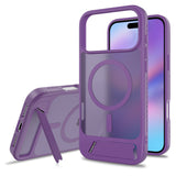 CaseSun-Matte Magnetic Armor Kickstand Case For iPhone 17 Pro Max