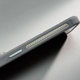 CaseSun-Ice Silk Armor Heat Dissipation Magnetic Case For iPhone 16 Pro Max