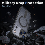 CASESUN-Honeycomb MagSafe Kickstand Case for iPhone 17 Pro Max