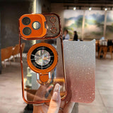 CASESUN Dual-Layer Invisible Frame Glitter-Plated Case For iPhone 17 Series