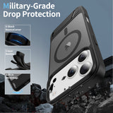 CaseSun-Matte Magnetic Armor Kickstand Case For iPhone 17 Pro Max