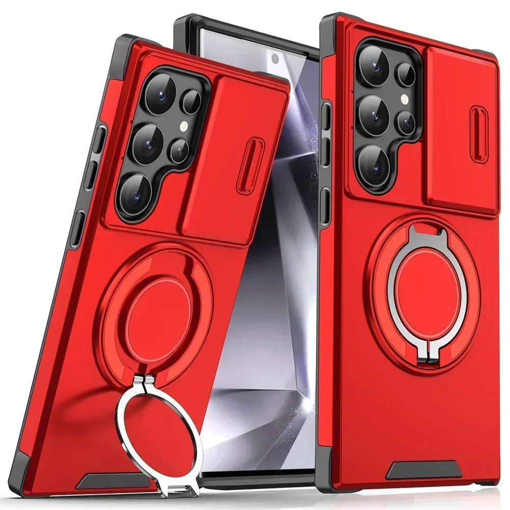 Premium Armor Kickstand Case for Samsung S25 Ultra| CASESUN®
