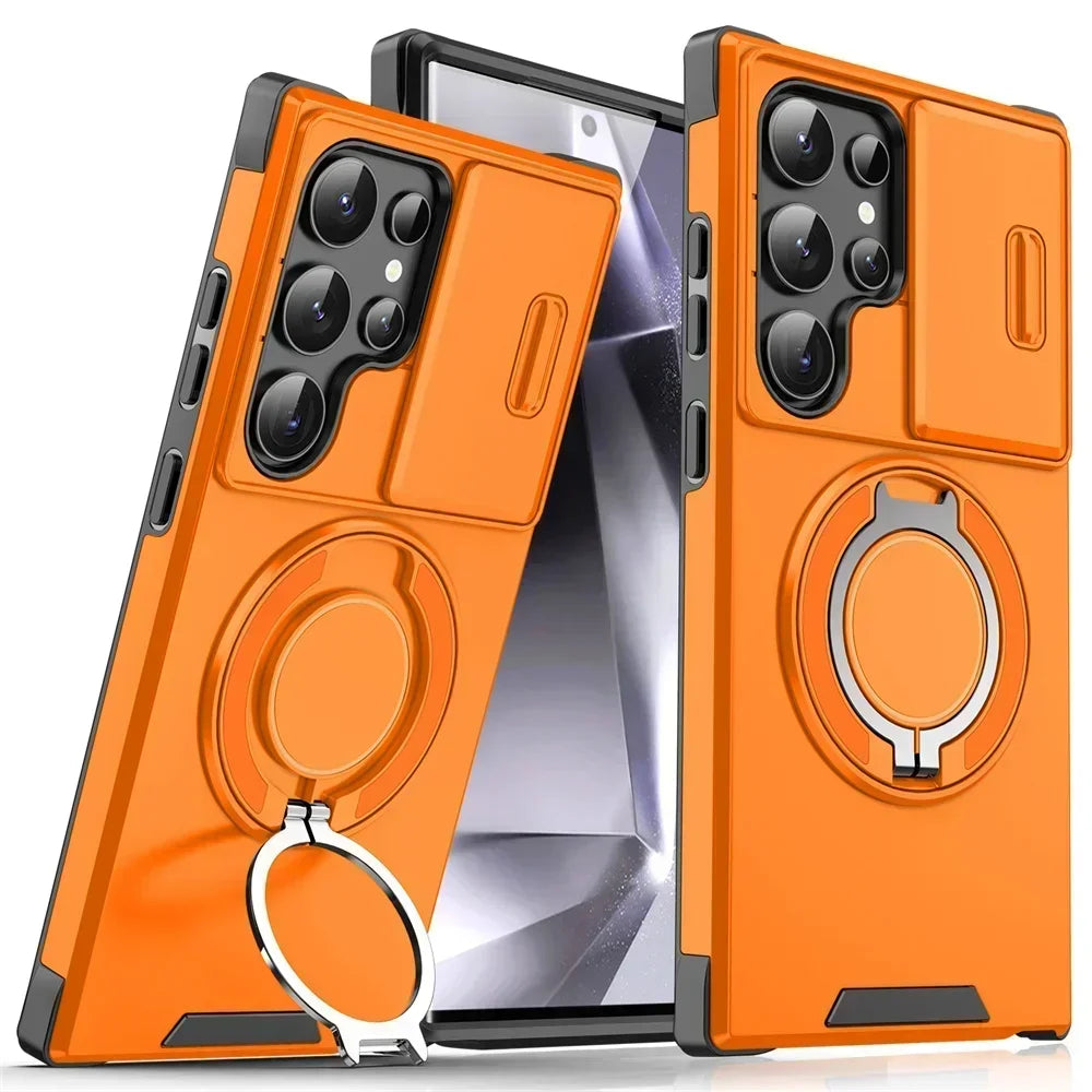 Premium Armor Kickstand Case for Samsung S25 Ultra| CASESUN®