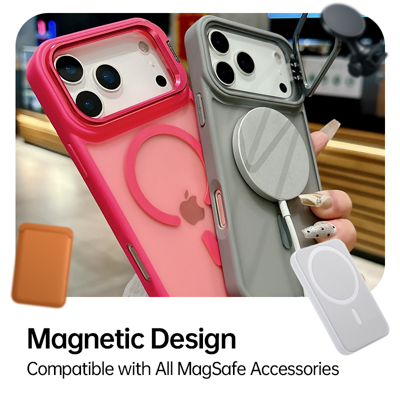 CASESUN iPhone 17 Pro Max MagSafe case compatible with all magnetic chargers and accessories.