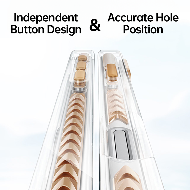 CASESUN-iPhone 17 Pro Max case with independent button design and precise cutouts for ports.