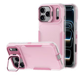 CASESUN 2-in-1 Anti-Drop Phone Case with Lens Stand for iPhone Series